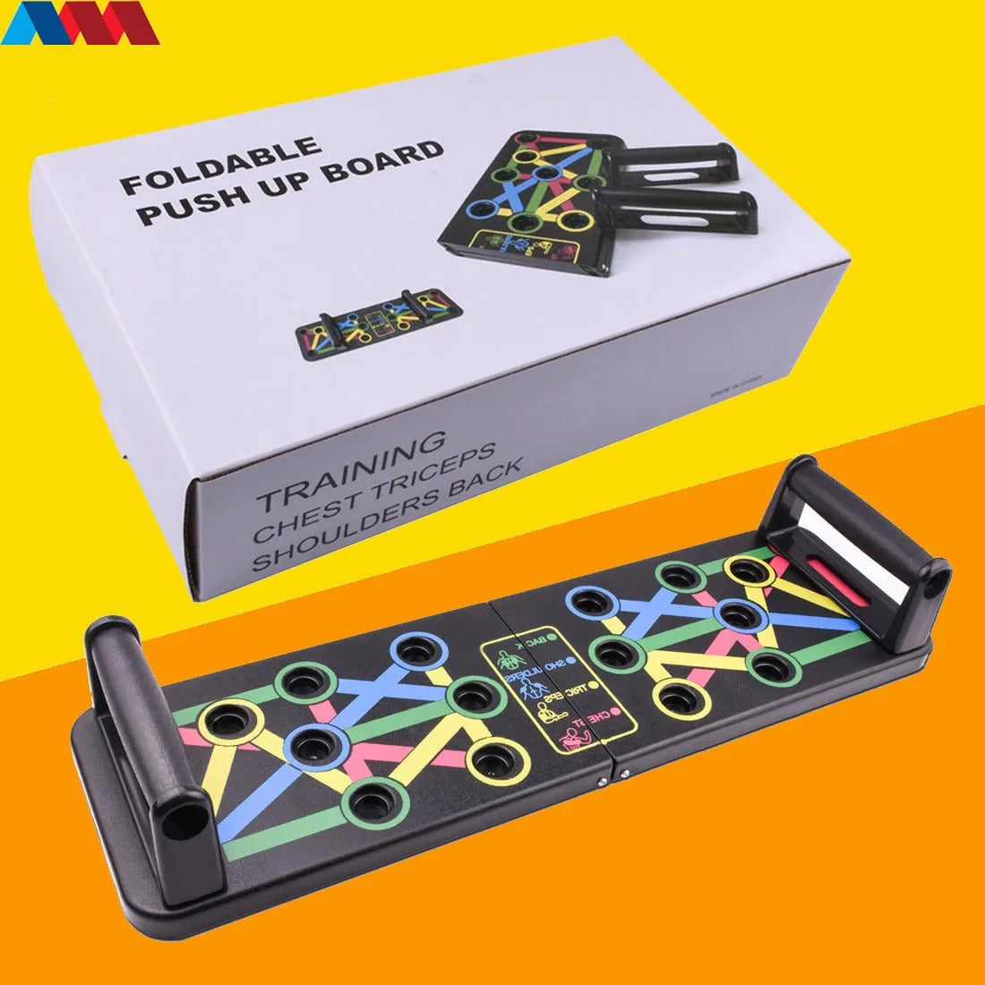 4-in-1 Foldable Push-Up Board – Build Chest, Arms, Shoulders & Core at Home
