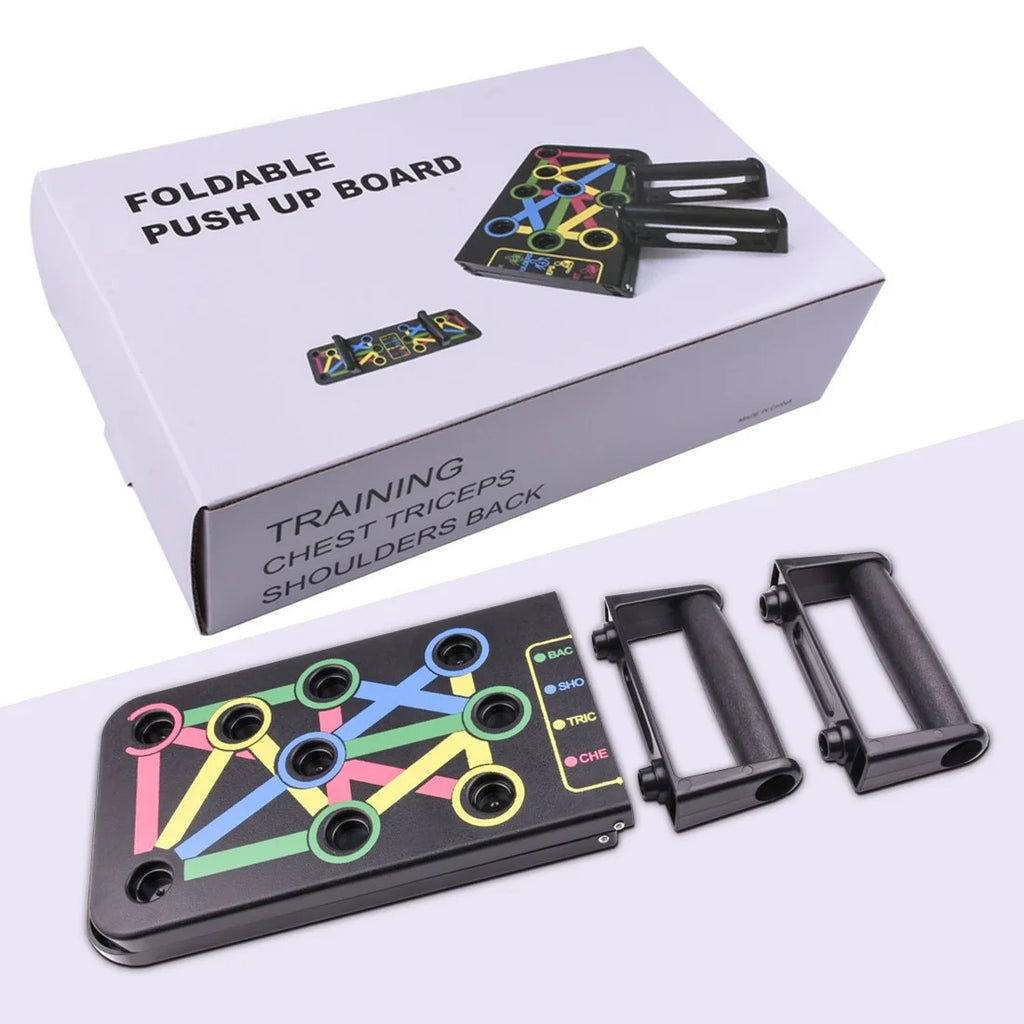 4-in-1 Foldable Push-Up Board – Build Chest, Arms, Shoulders & Core at Home