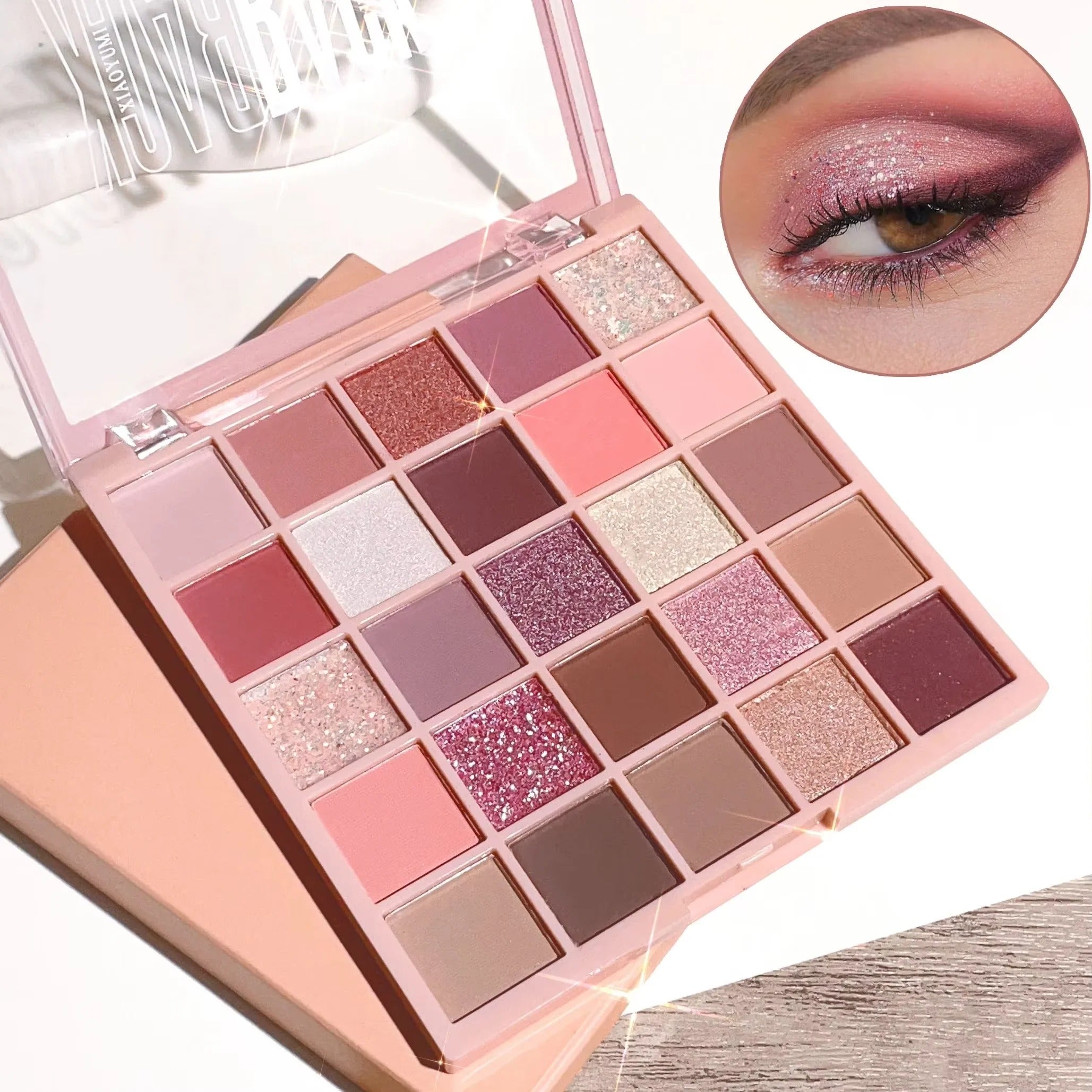 25-Color Oat Milk Tea Eyeshadow Palette