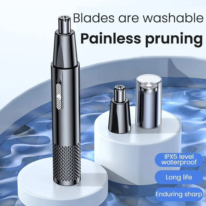 Rechargeable 2-in-1 Nose & Facial Hair Trimmer