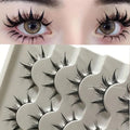 Anime Style False Eyelashes (5 Pairs)