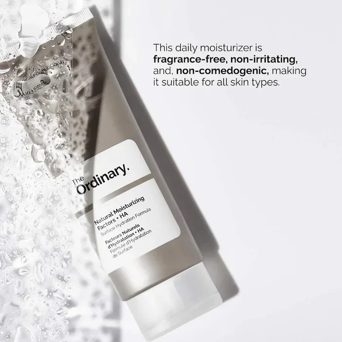 Natural Moisturizing Factors + HA Face Moisturizer