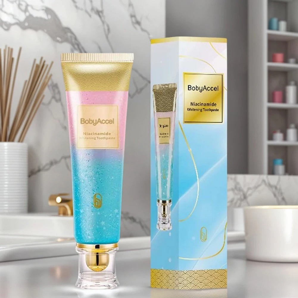 Niacinamide BrightSmile Toothpaste – Whitening, Stain Removal & Fresh Breath