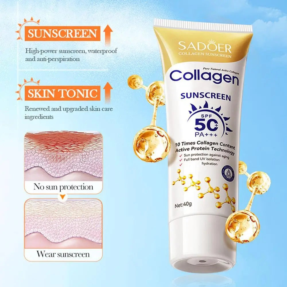 Collagen SPF50+ Sunscreen (40g)