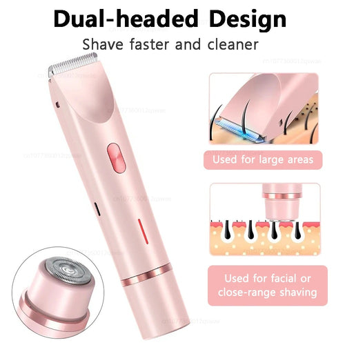 2-in-1 Electric Lady Shaver