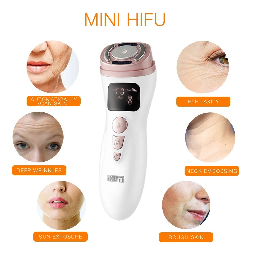 Mini HIFU RF Facial Lifting Device