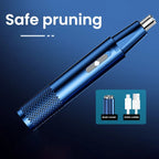 Rechargeable 2-in-1 Nose & Facial Hair Trimmer