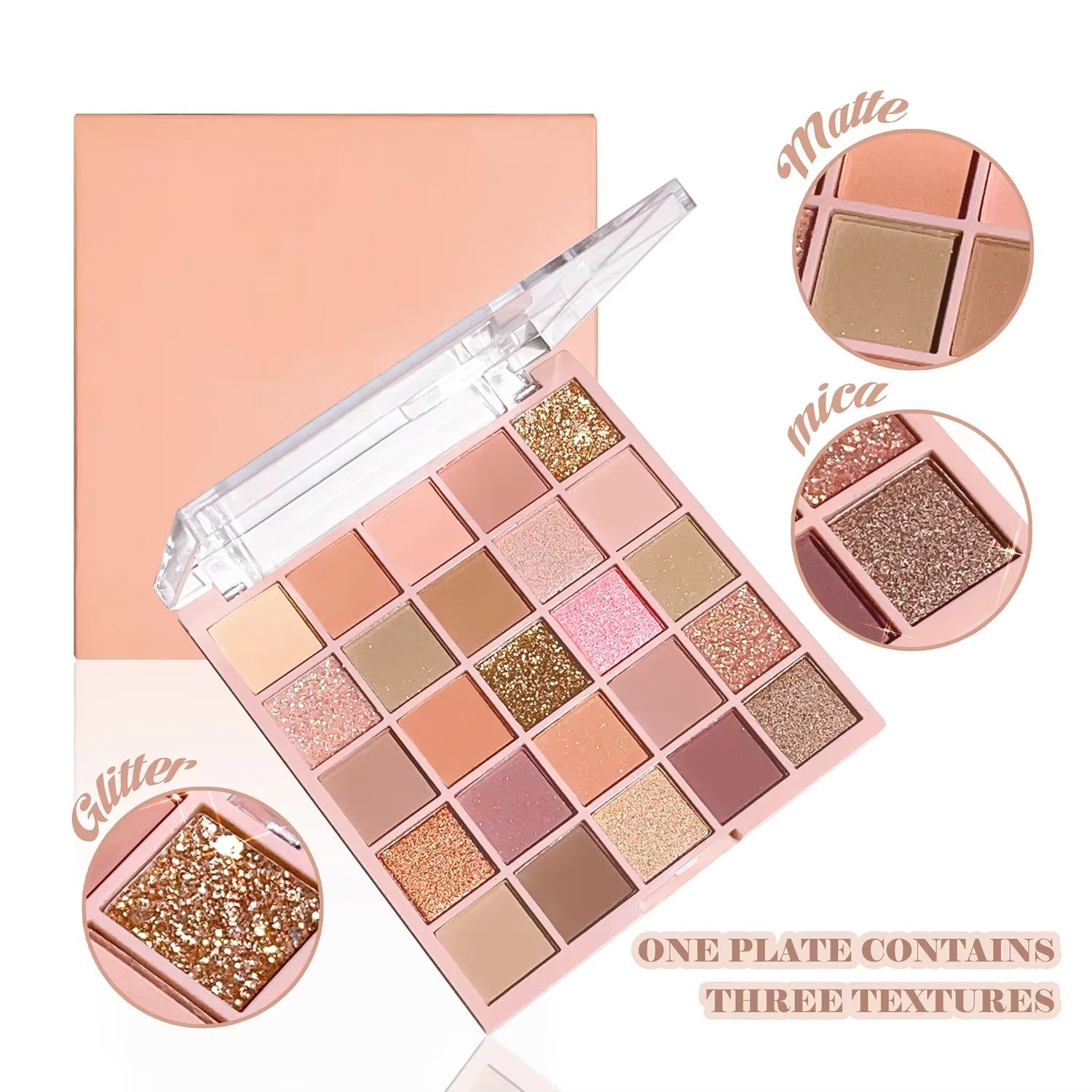 25-Color Oat Milk Tea Eyeshadow Palette