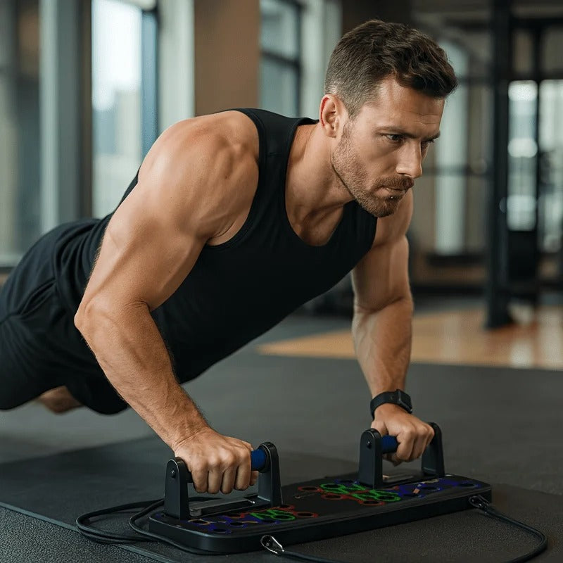 4-in-1 Foldable Push-Up Board – Build Chest, Arms, Shoulders & Core at Home