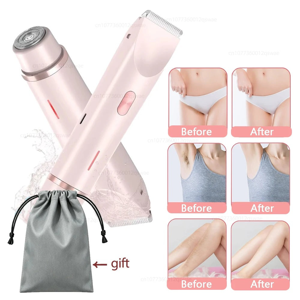 2-in-1 Electric Lady Shaver