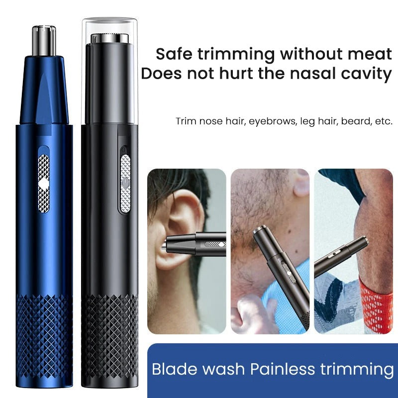 Rechargeable 2-in-1 Nose & Facial Hair Trimmer