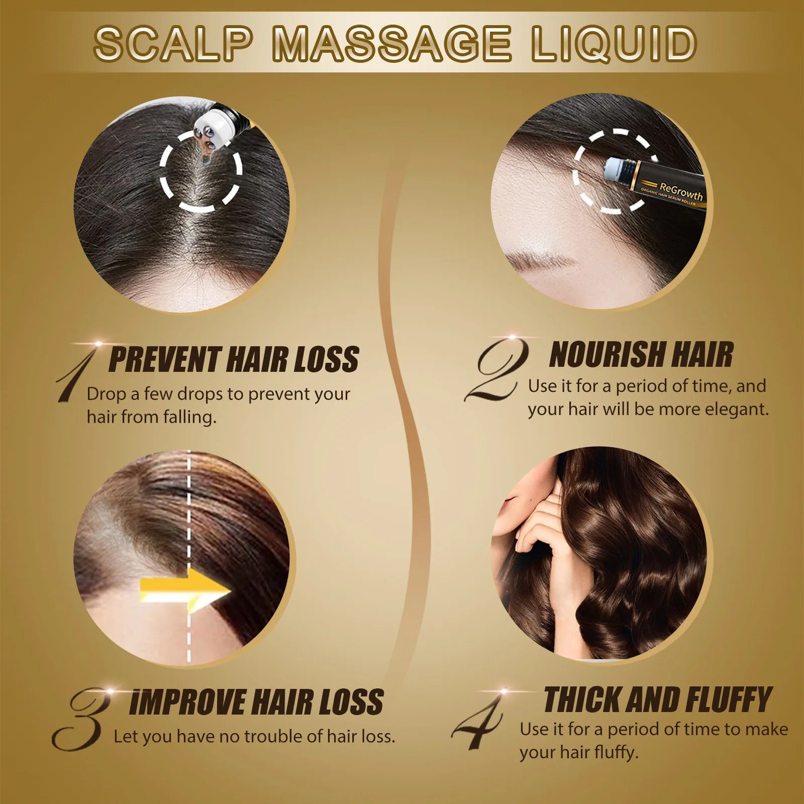 ELHOE Hair Growth Serum Roller (20ml)