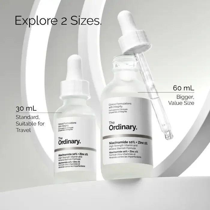 Niacinamide 10% + Zinc 1% Serum (30ml)