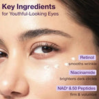 Numbuzin No.9 NAD+ Retinol Eye Cream for wrinkles & fine lines