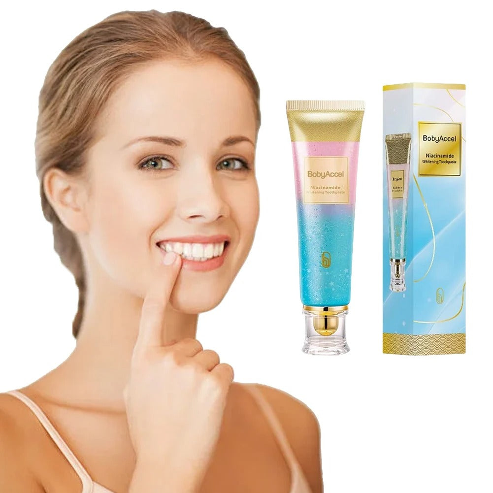 Niacinamide BrightSmile Toothpaste – Whitening, Stain Removal & Fresh Breath