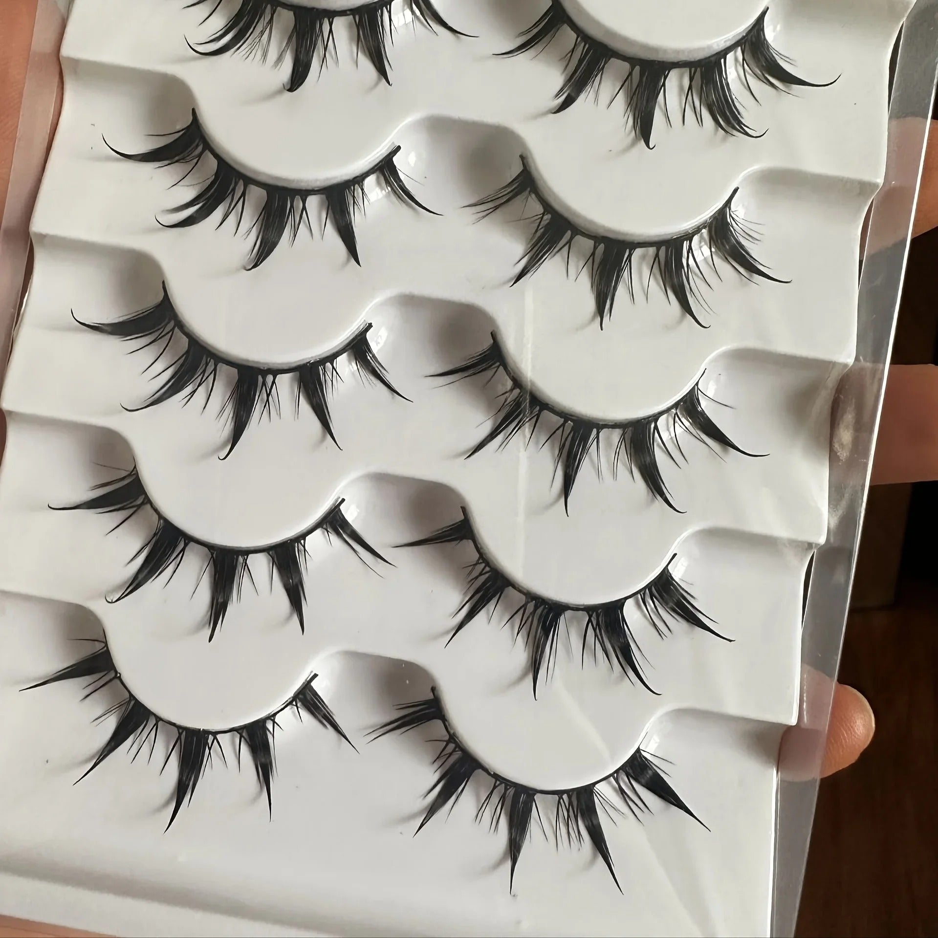 Anime Style False Eyelashes (5 Pairs)
