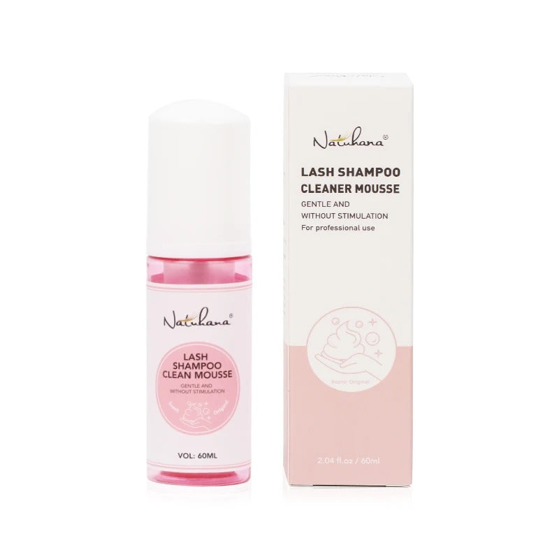 NATUHANA Lash Cleansing Mousse.