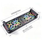 4-in-1 Foldable Push-Up Board – Build Chest, Arms, Shoulders & Core at Home