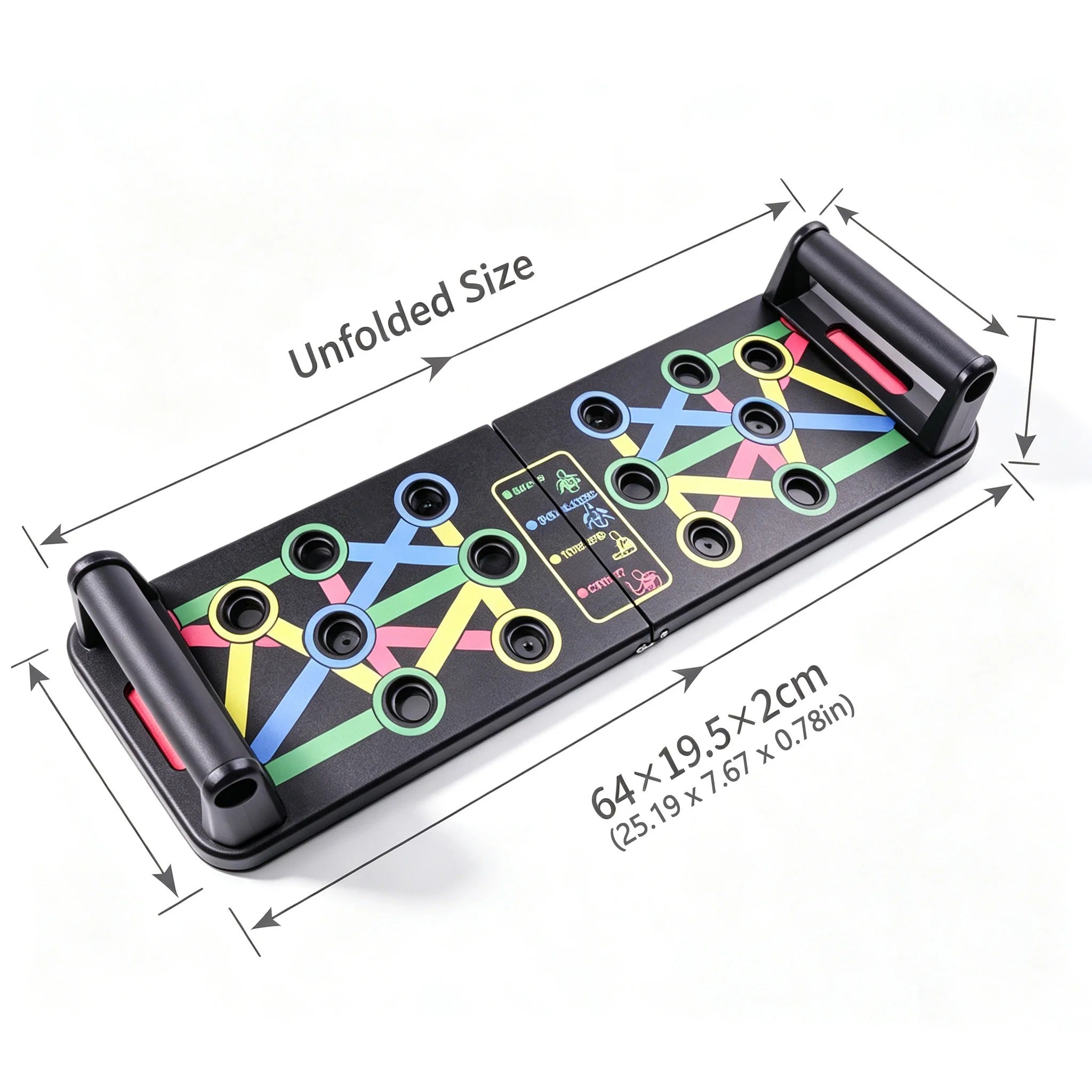 4-in-1 Foldable Push-Up Board – Build Chest, Arms, Shoulders & Core at Home