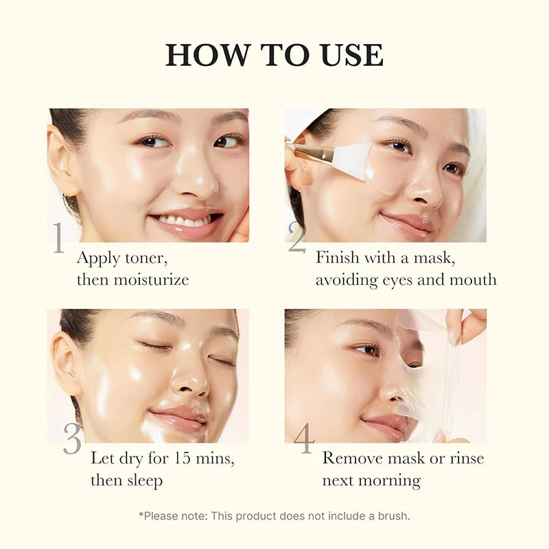 Turmeric Overnight Wrapping Peel Off Mask