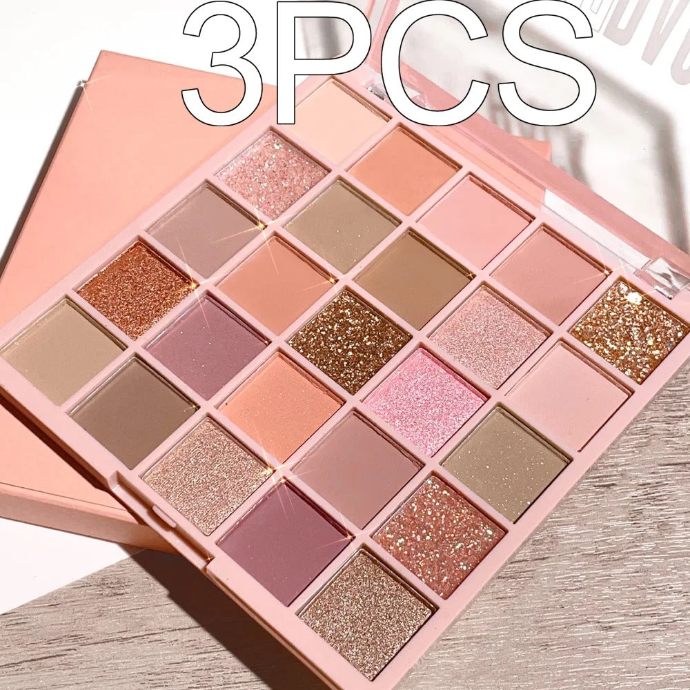 25-Color Oat Milk Tea Eyeshadow Palette