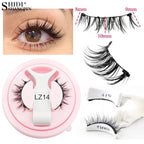 3D Mink Winged False Eyelashes