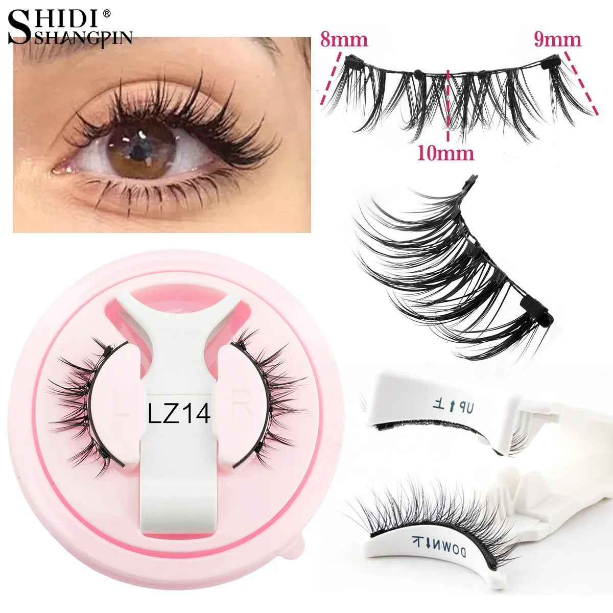 3D Mink Winged False Eyelashes