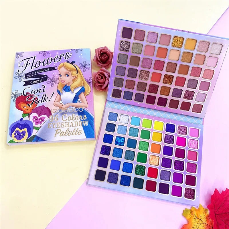 96-Color Professional Eyeshadow Palette