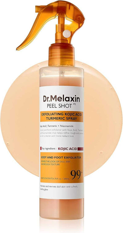 Dr.Melaxin Peel Shot Exfoliating Kojic Acid Turmeric Spray 200ml Review by Sara Al Marzooqi
