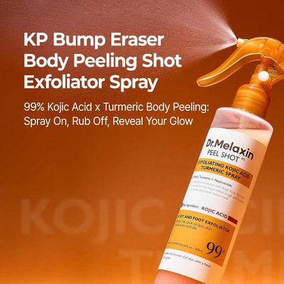 Dr.Melaxin Peel Shot Exfoliating Kojic Acid Turmeric Spray 200ml Review by Rashid Al Nuaimi