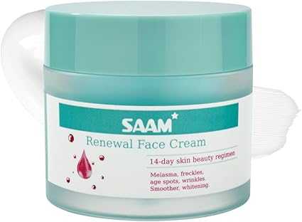 SAAM Renewal Face Cream – Hydrating & Anti-Aging Moisturizer for Smooth, Radiant Skin